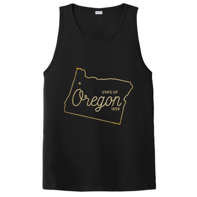 State Of Oregon Est 1859 PosiCharge Competitor Tank