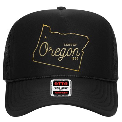State Of Oregon Est 1859 Trucker Hat