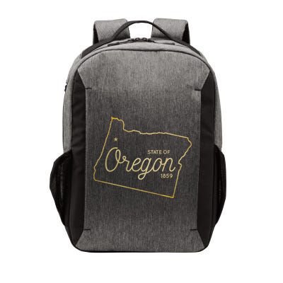 State Of Oregon Est 1859 Vector Backpack