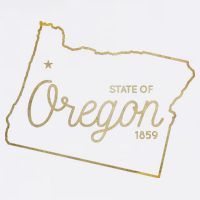 State Of Oregon Est 1859 Garment-Dyed Sweatshirt