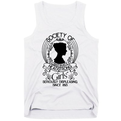 Society Of Obstinate Headstrong Girl Tank Top