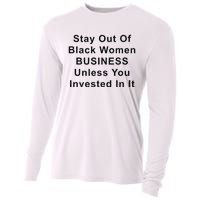 Stay Out Of Black Business Unless You Invested In It Cooling Performance Long Sleeve Crew