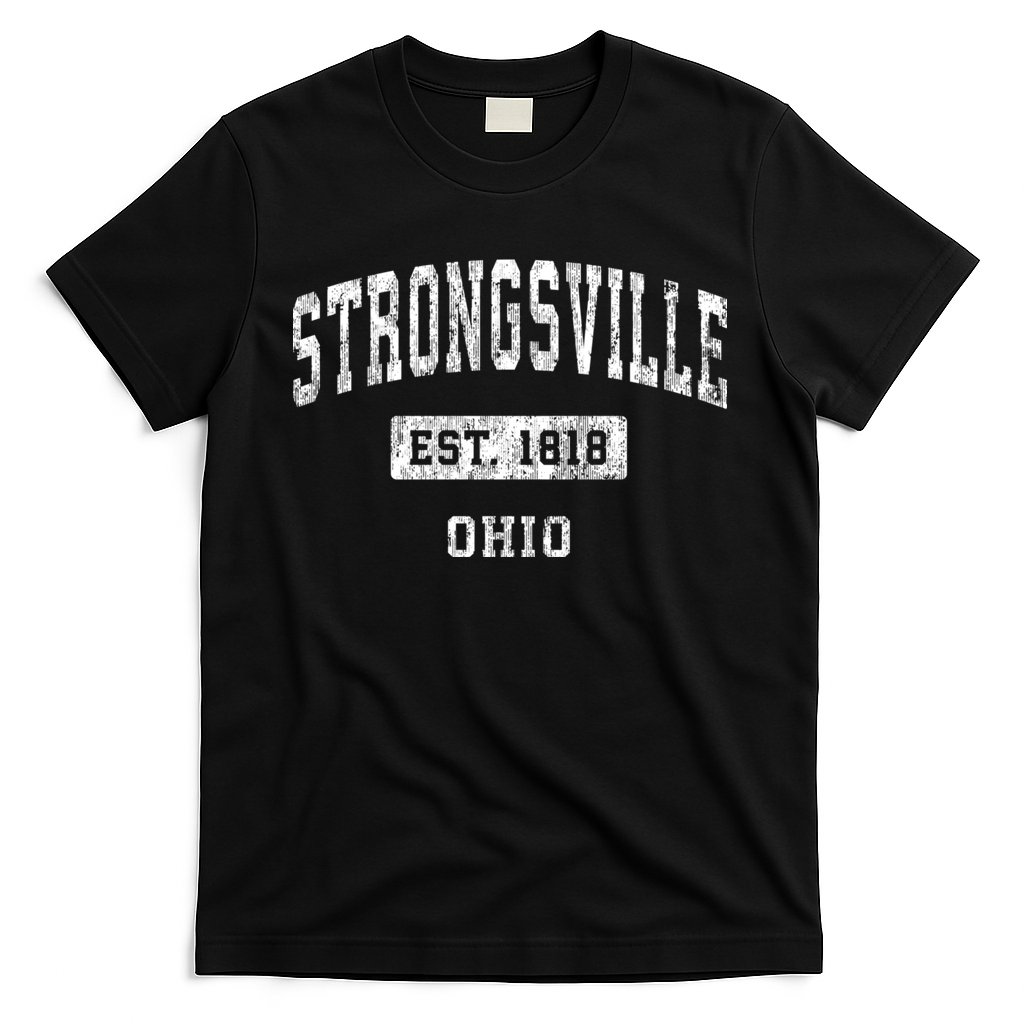 Strongsville Ohio Oh Vintage Established Sports Design T-Shirt