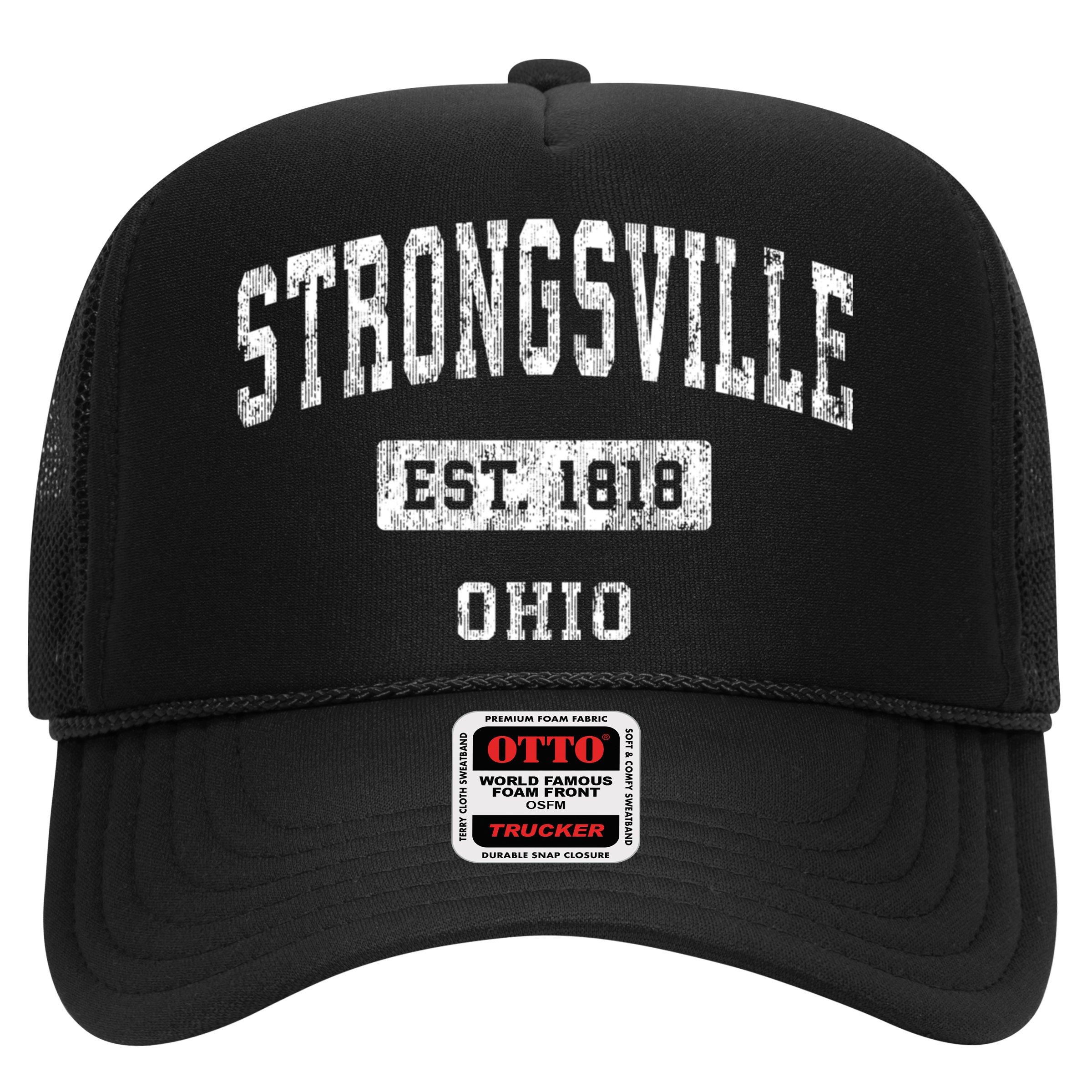 Strongsville Ohio Oh Vintage Established Sports Design Hat
