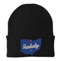 Sandusky Ohio OH Map Beanie