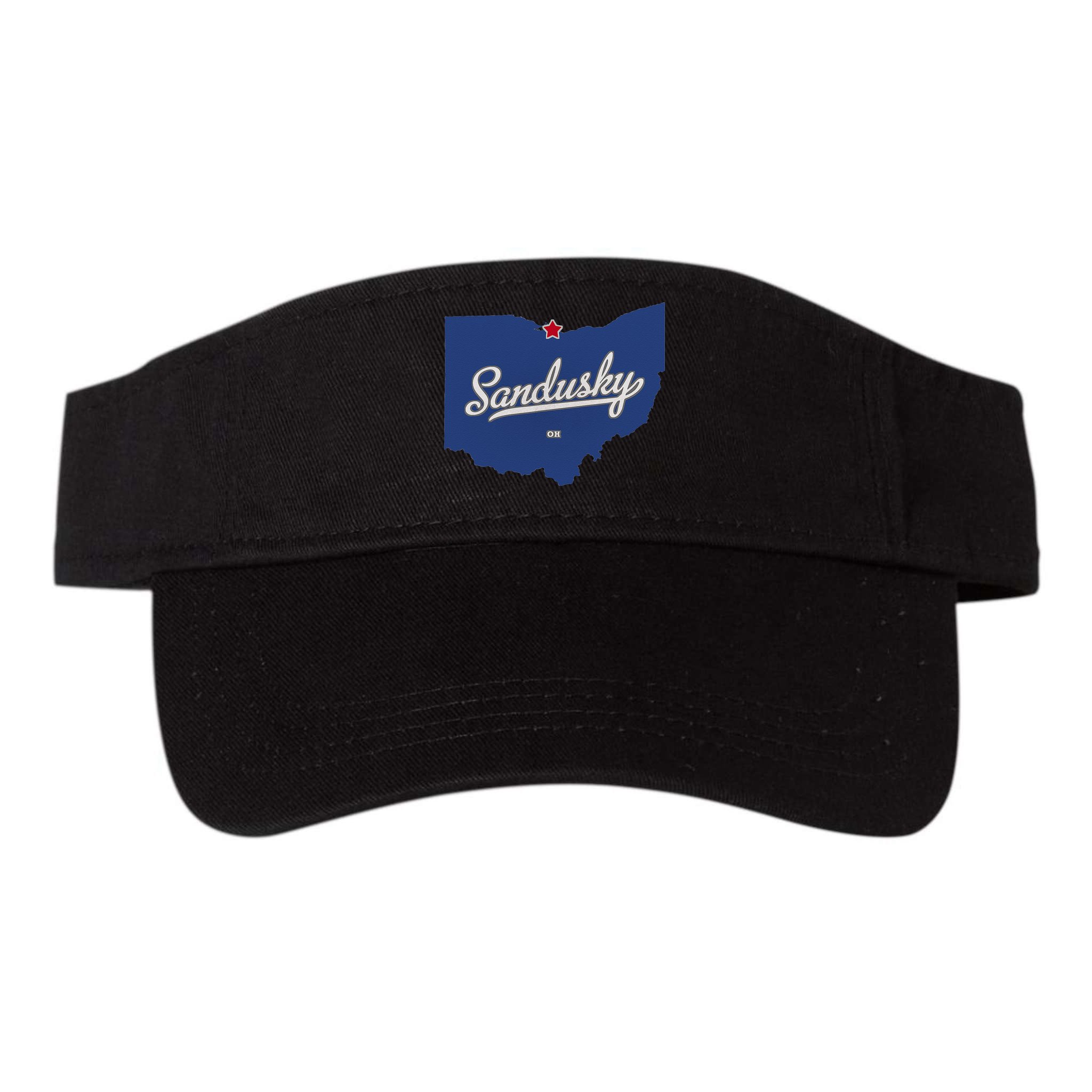 Sandusky Ohio OH Map Visor