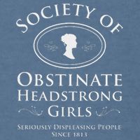 Society Of Obstinate Headstrong Pride And Prejudice Garment-Dyed Sweatshirt