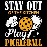 Stay Out Of The Kitchen Play Pickleball Sports Impact Tech Backpack