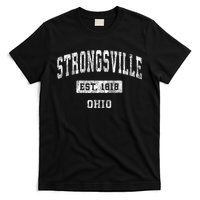 Strongsville Ohio Oh Vintage Established Sports T-Shirt