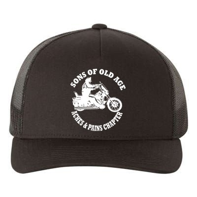 Sons Of Old Age Aches And Pains Chapter Design Yupoong Adult 5-Panel Trucker Hat