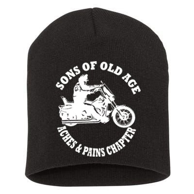 Sons Of Old Age Aches And Pains Chapter Design Short Acrylic Beanie