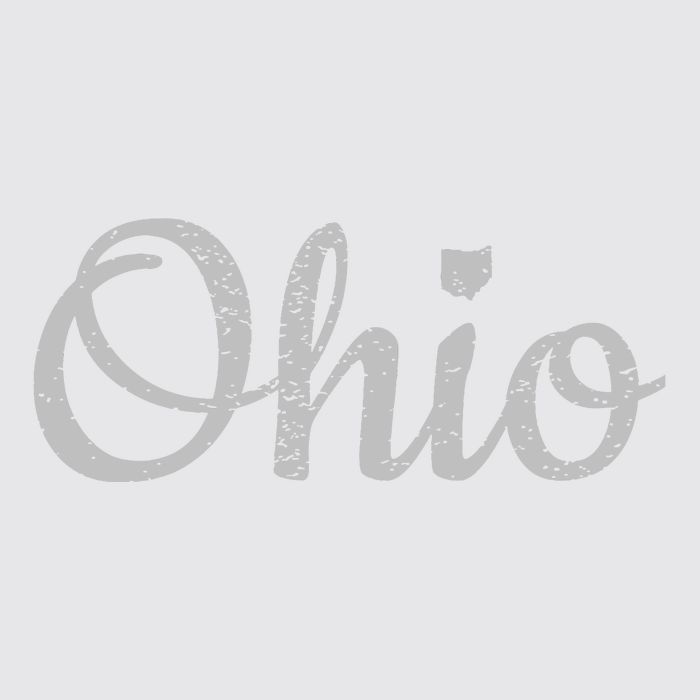 State Of Ohio Pride Script Text Distressed Design Gifts Womens Funnel Neck Pullover Hood