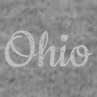 State Of Ohio Pride Script Text Distressed Design Gifts Toddler Sweatshirt