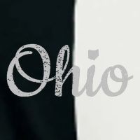 State Of Ohio Pride Script Text Distressed Design Gifts Infant Baby Jersey Bodysuit