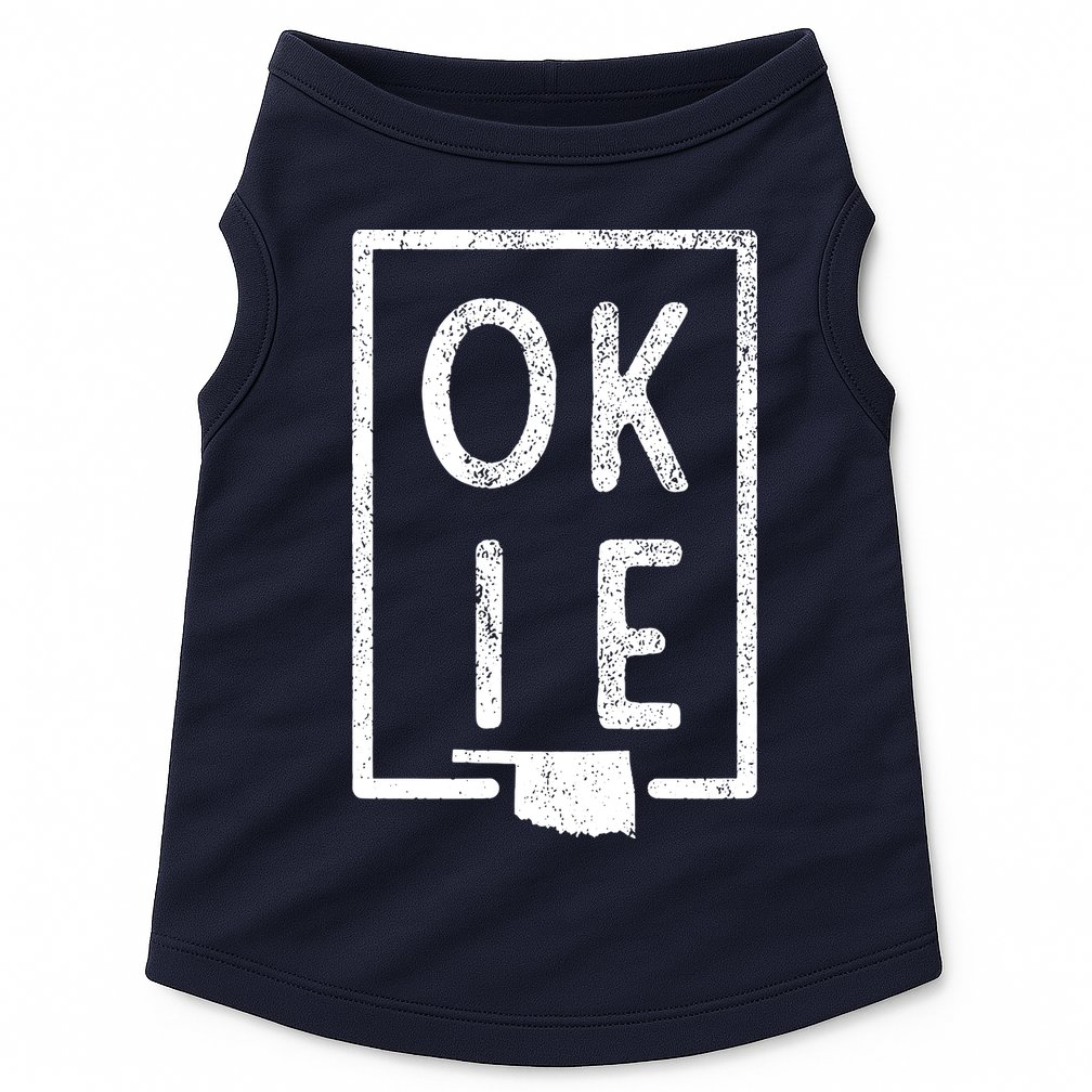 State Of Oklahoma Okie Pride Doggie Tank