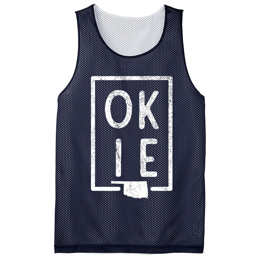 State Of Oklahoma Okie Pride Mesh Reversible Basketball Jersey Tank
