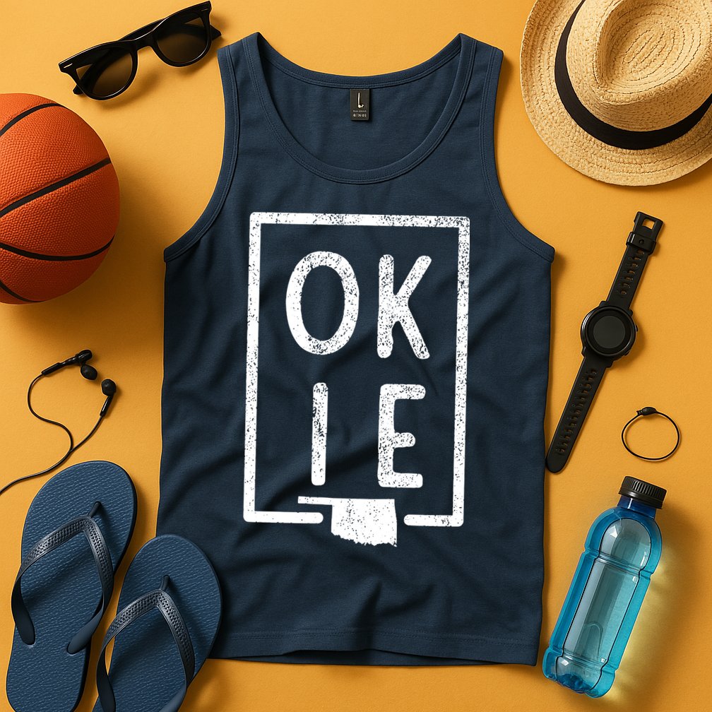 State Of Oklahoma Okie Pride Tank Top