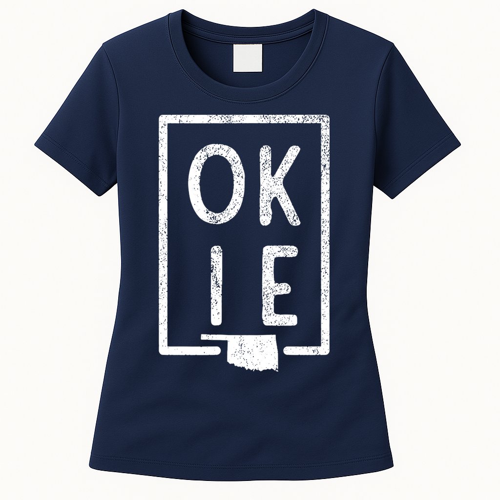 State Of Oklahoma Okie Pride Womens T-Shirt