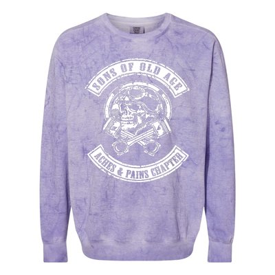 Sons Of Old Age Aches And Pains Chapter Colorblast Crewneck Sweatshirt