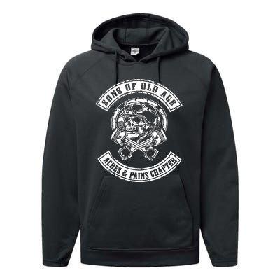 Sons Of Old Age Aches And Pains Chapter Performance Fleece Hoodie