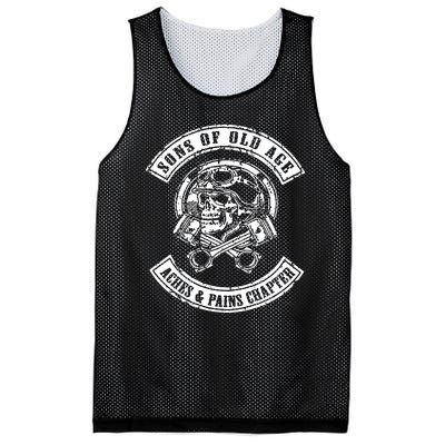 Sons Of Old Age Aches And Pains Chapter Mesh Reversible Basketball Jersey Tank