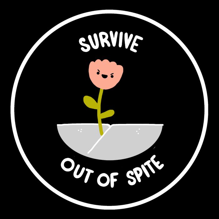 Survive Out Of Spite Dandelion Impact Tech Backpack