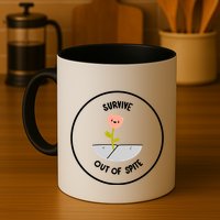 Survive Out Of Spite Dandelion Mug