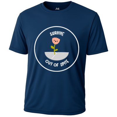 Survive Out Of Spite Dandelion Performance Shirt