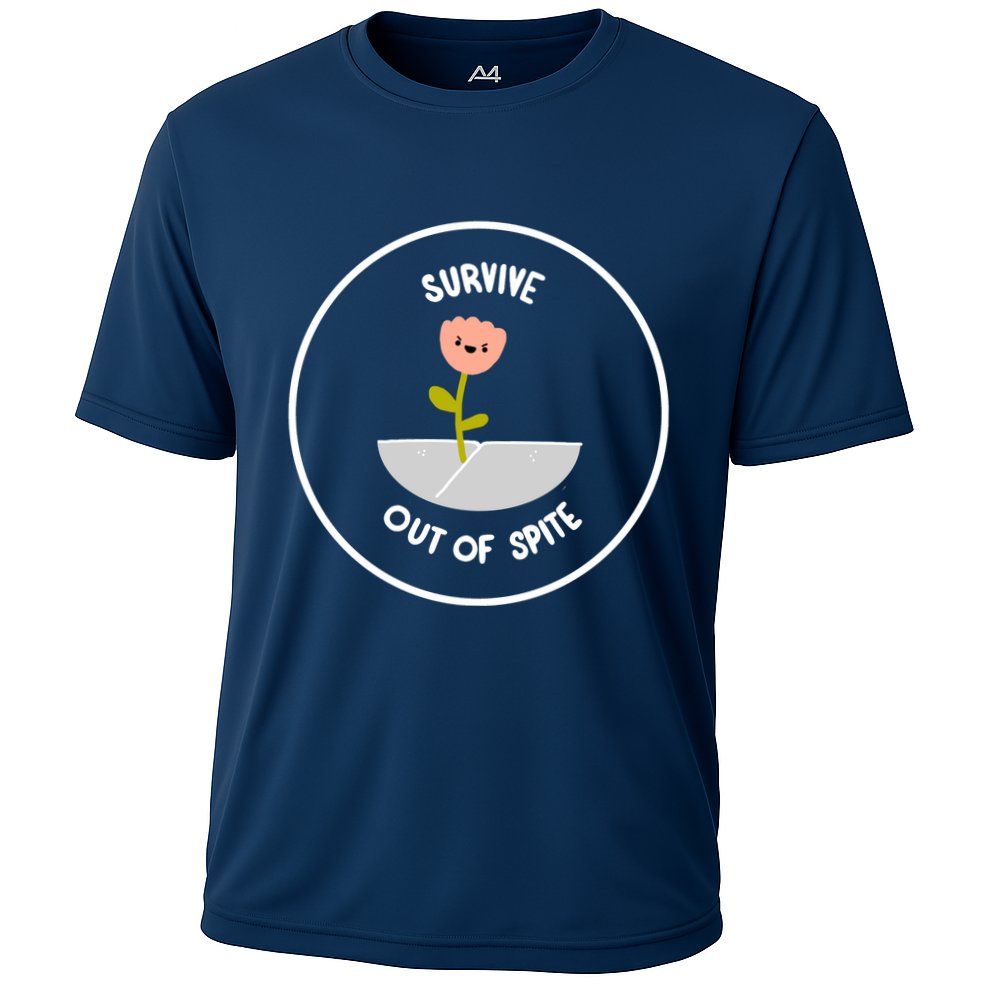 Survive Out Of Spite Dandelion Performance Shirt