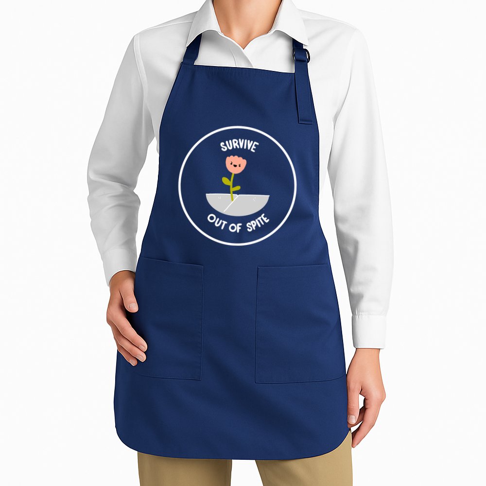 Survive Out Of Spite Dandelion Apron