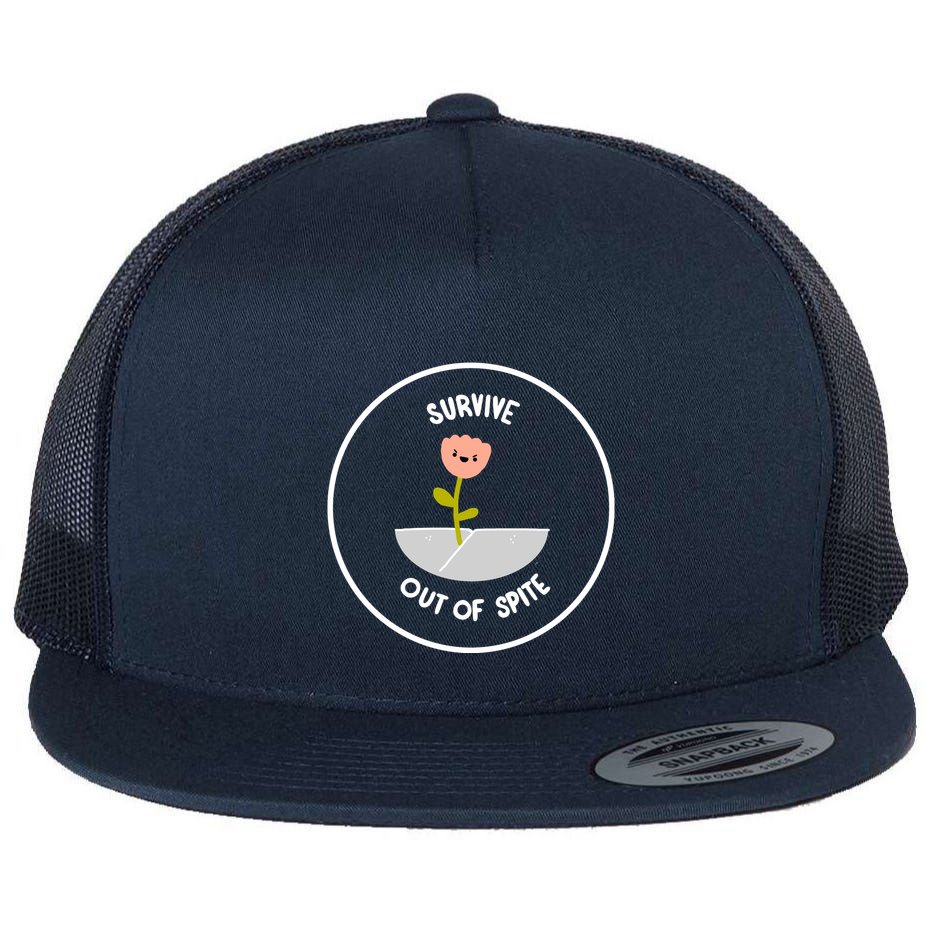Survive Out Of Spite Dandelion Flatbill Hat