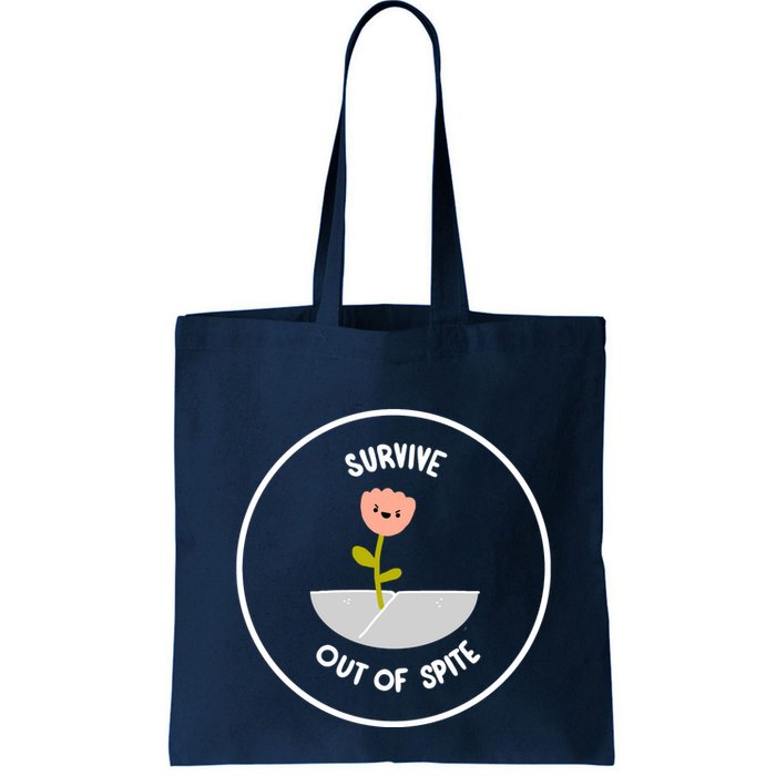 Survive Out Of Spite Dandelion Bag