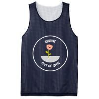Survive Out Of Spite Dandelion Mesh Reversible Basketball Jersey Tank