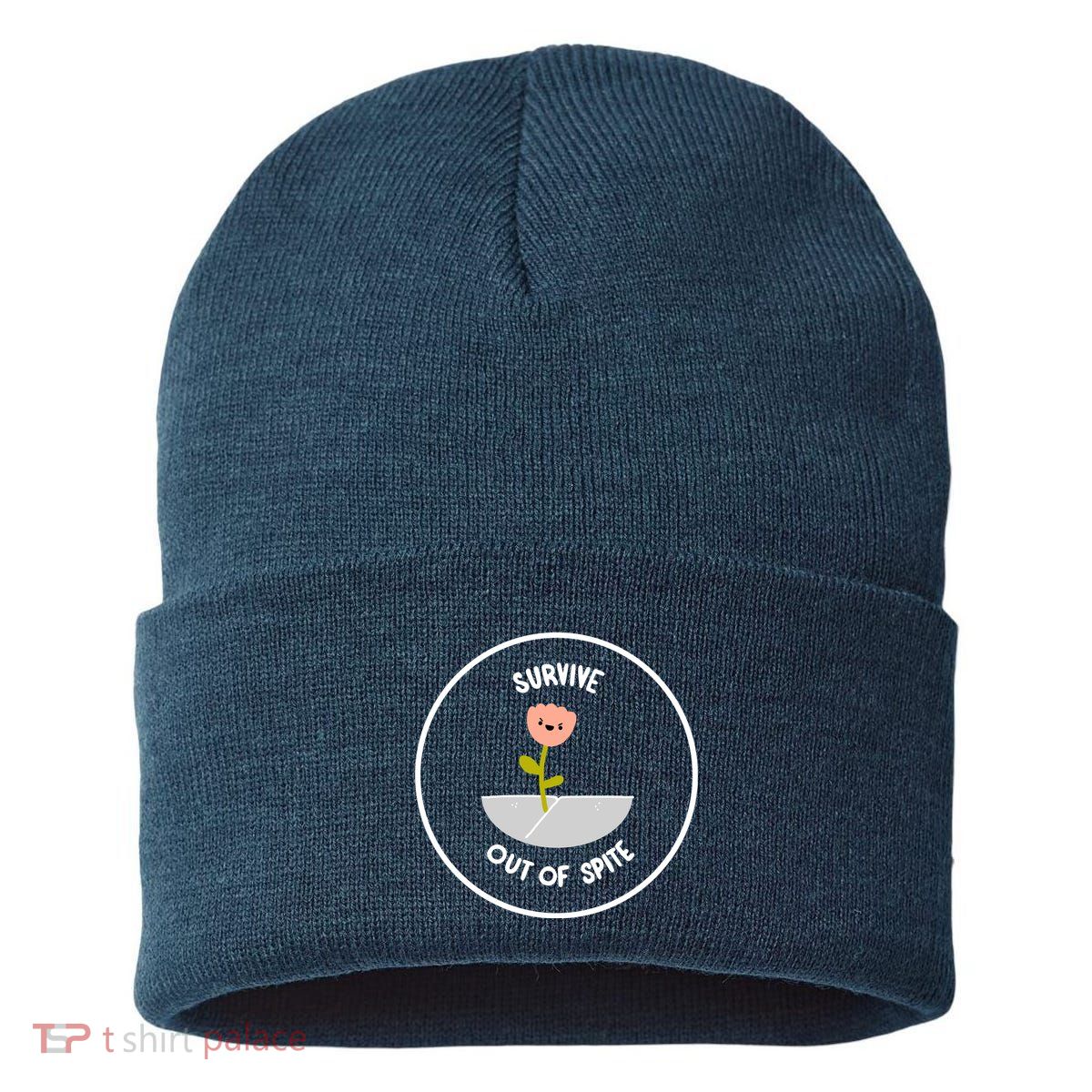 Survive Out Of Spite Dandelion Sustainable Knit Beanie