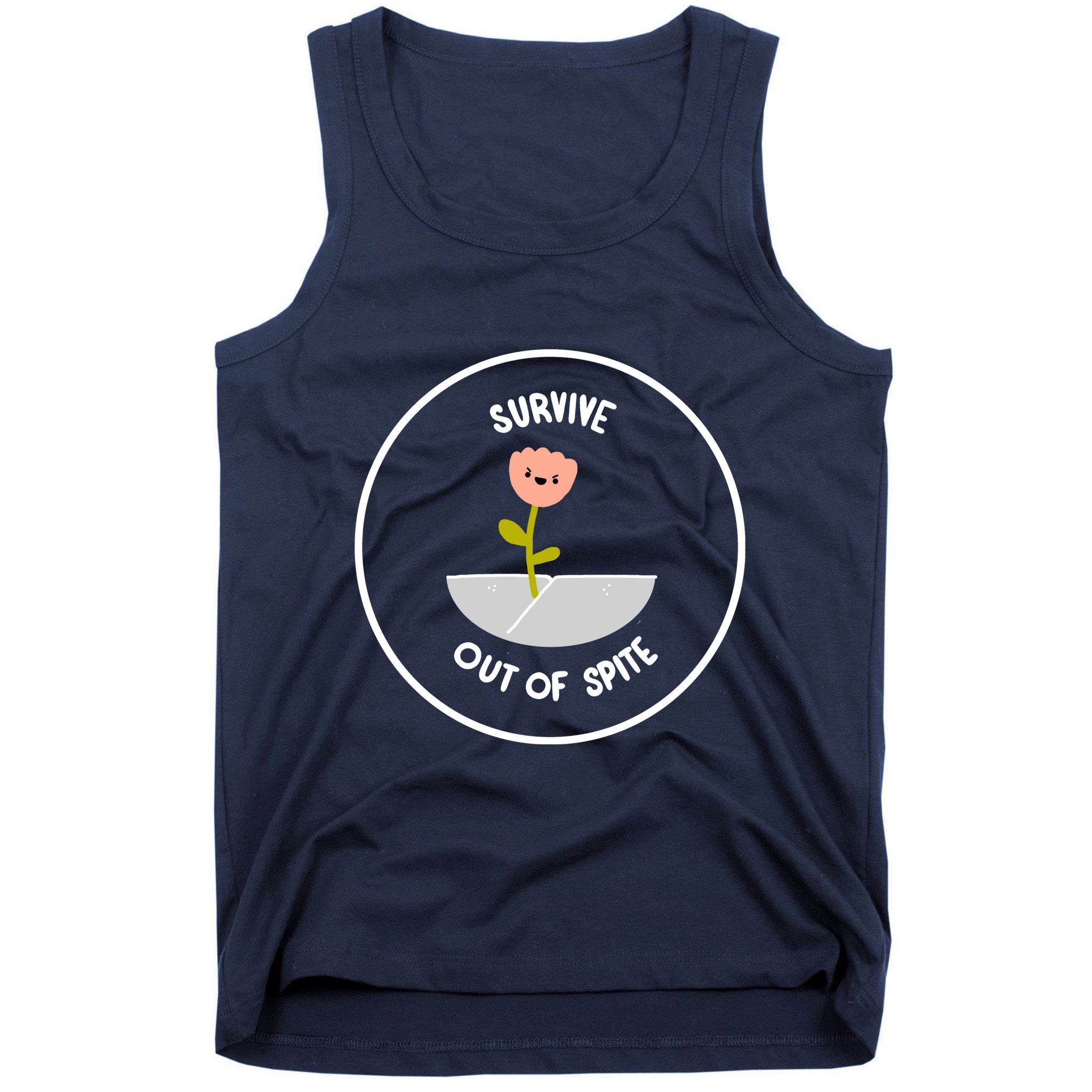 Survive Out Of Spite Dandelion Tank Top