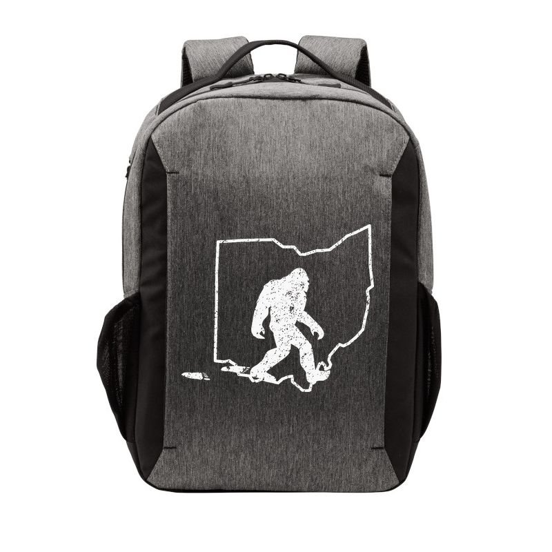 State Of Ohio Vintage Pride Bigfoot Hunter Vector Backpack