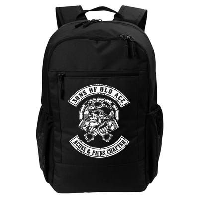 Sons Of Old Age Aches And Pains Chapter (On Back) Daily Commute Backpack