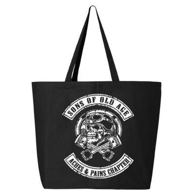 Sons Of Old Age Aches And Pains Chapter (On Back) 25L Jumbo Tote