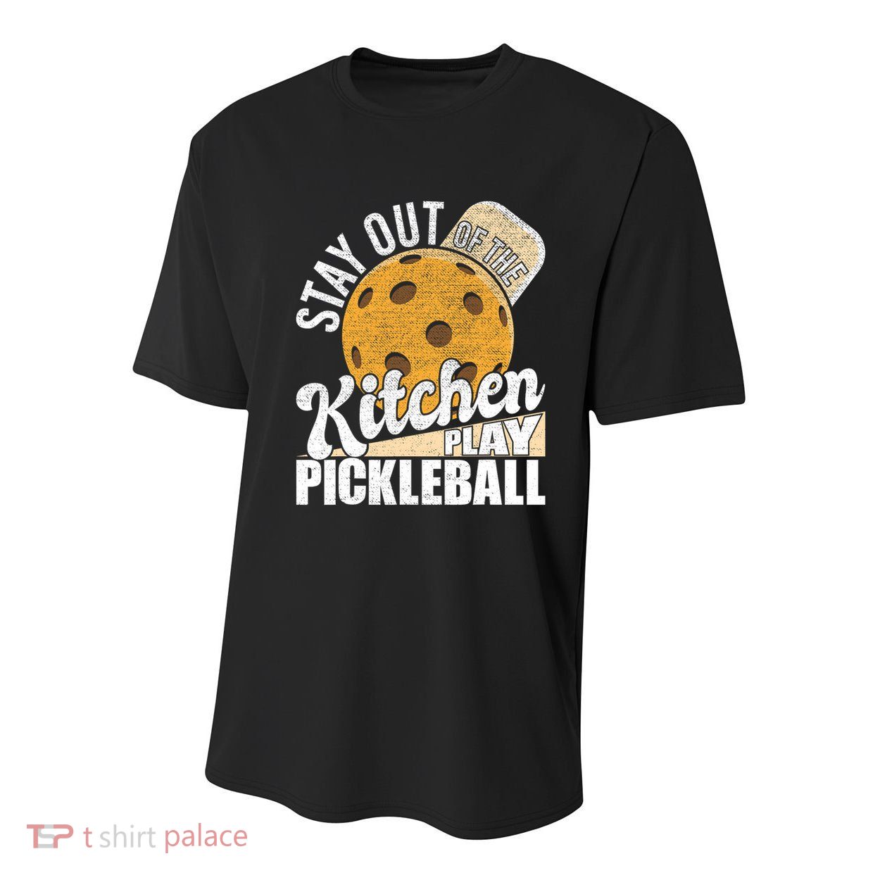 Stay Out Of The Kitchen Play Pickleball Paddleball Lover Youth Performance Sprint T-Shirt