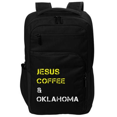 State Of Oklahoma Impact Tech Backpack