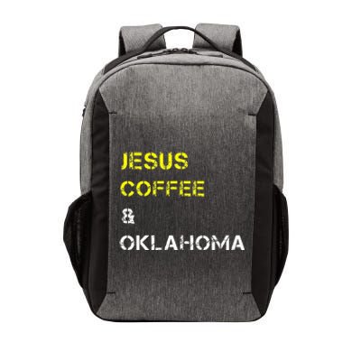 State Of Oklahoma Vector Backpack