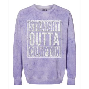 Straight Out Of Compton Compton Costume Colorblast Crewneck Sweatshirt