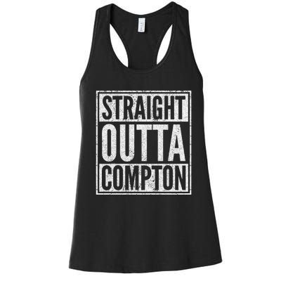 Straight Out Of Compton Compton Costume Women's Racerback Tank