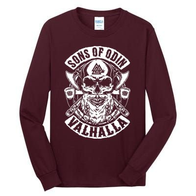 Sons Of Odin Vikings Nordic Odin Thor Tall Long Sleeve T-Shirt