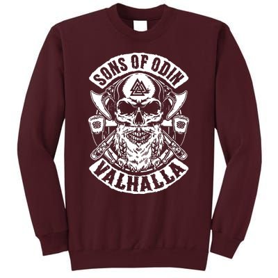 Sons Of Odin Vikings Nordic Odin Thor Tall Sweatshirt