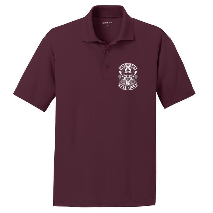 Sons Of Odin Vikings Nordic Odin Thor PosiCharge RacerMesh Polo