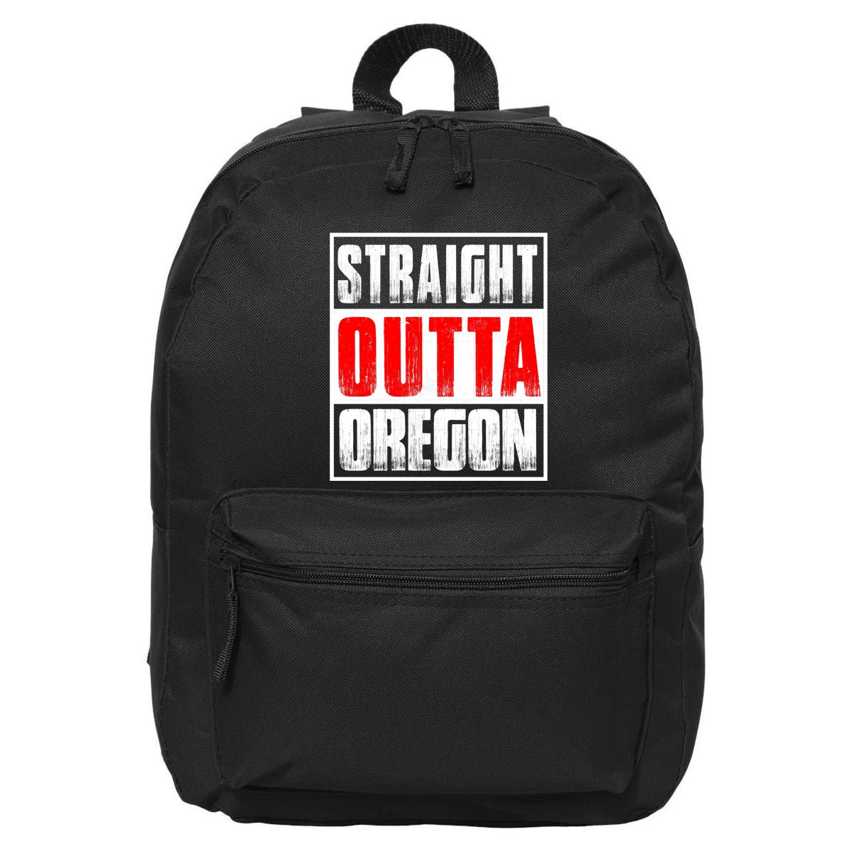Straight Outta Oregon 16 in Basic Backpack