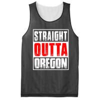 Straight Outta Oregon Mesh Reversible Basketball Jersey Tank