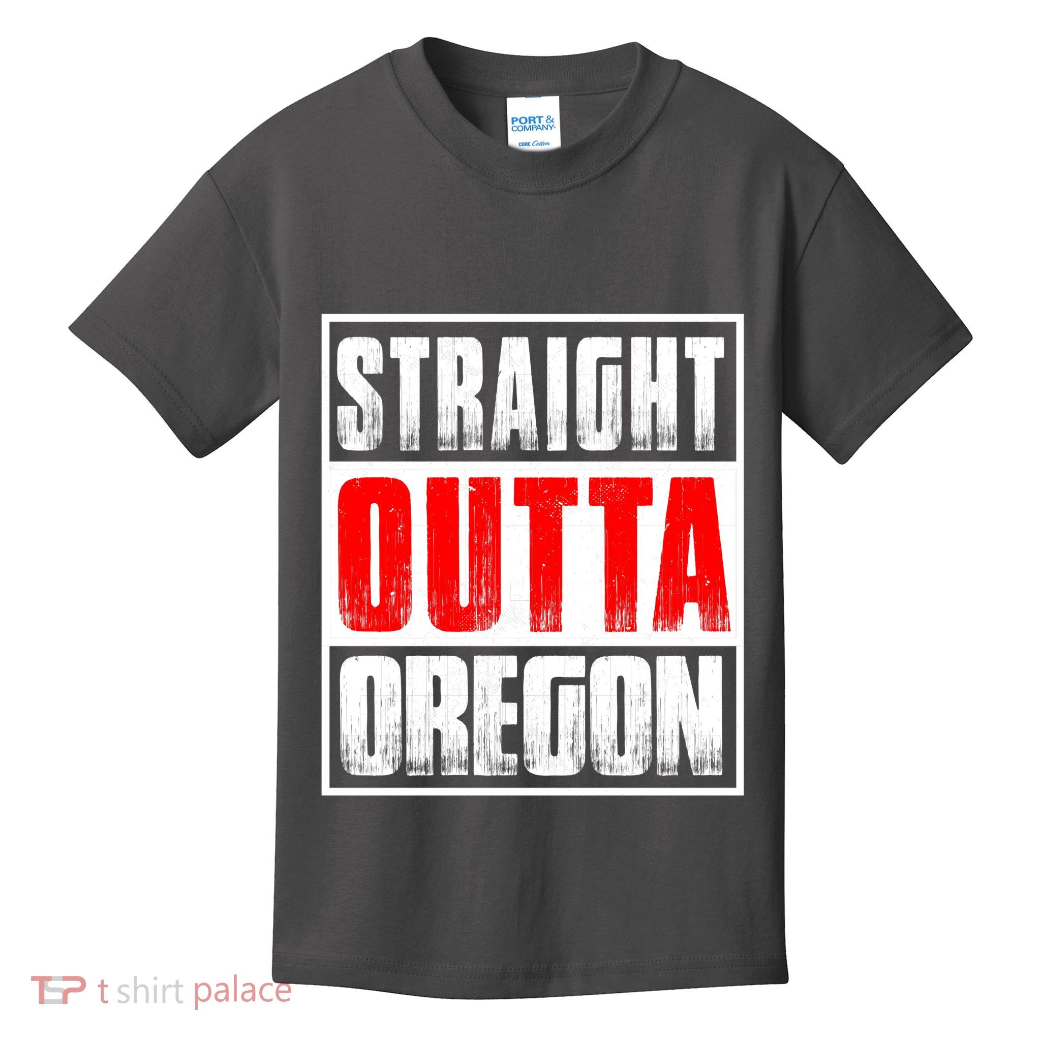 Straight Outta Oregon Kids T-Shirt