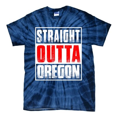 Straight Outta Oregon Tie-Dye T-Shirt